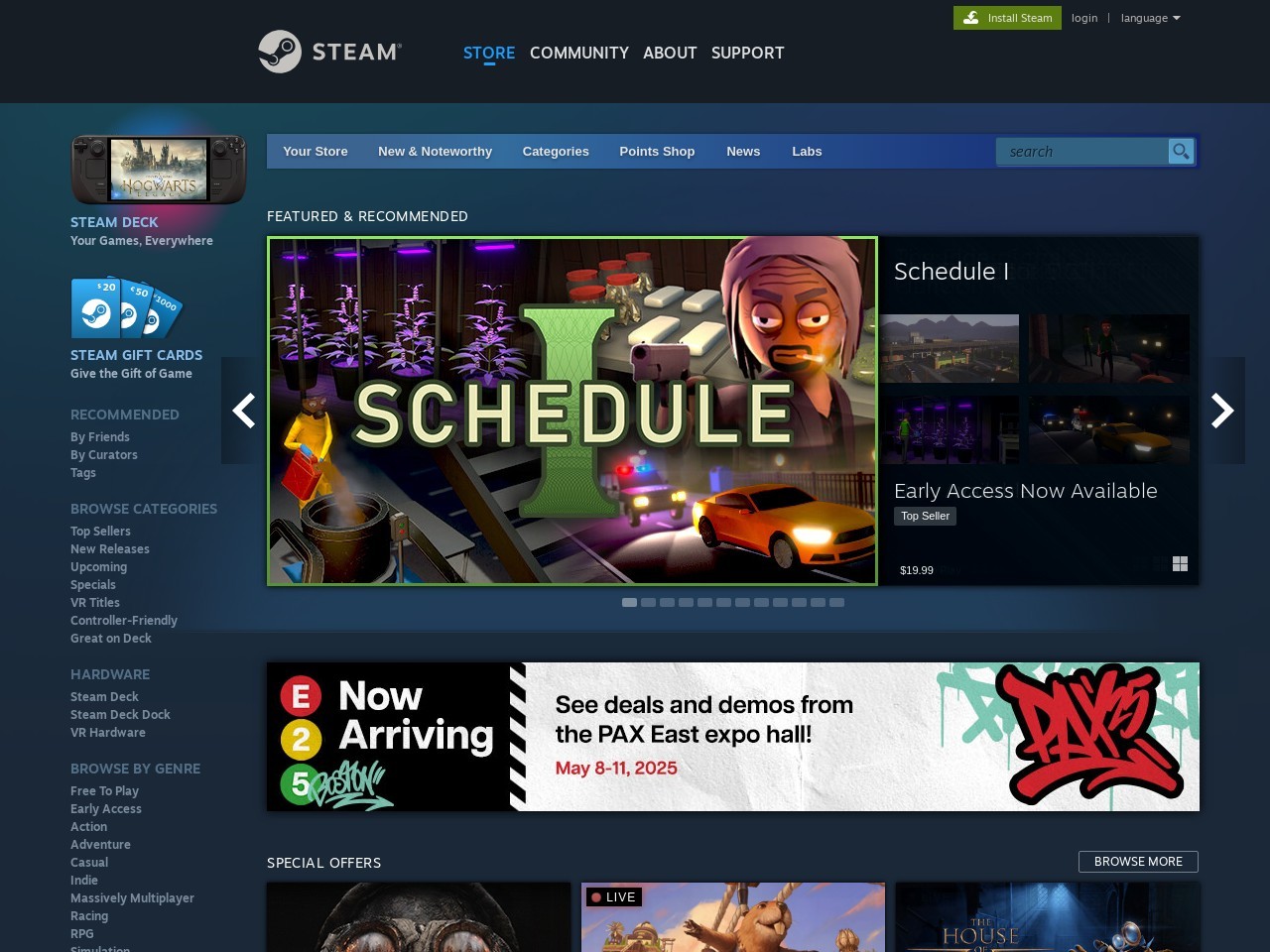 点击放大图片 Steam